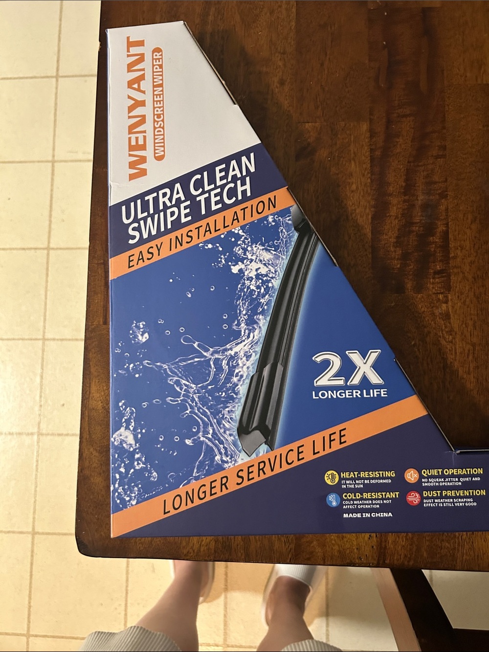 WENYANT Ultra Clean Swipe Tech Windscreen Wiper -

Brand new sold my car